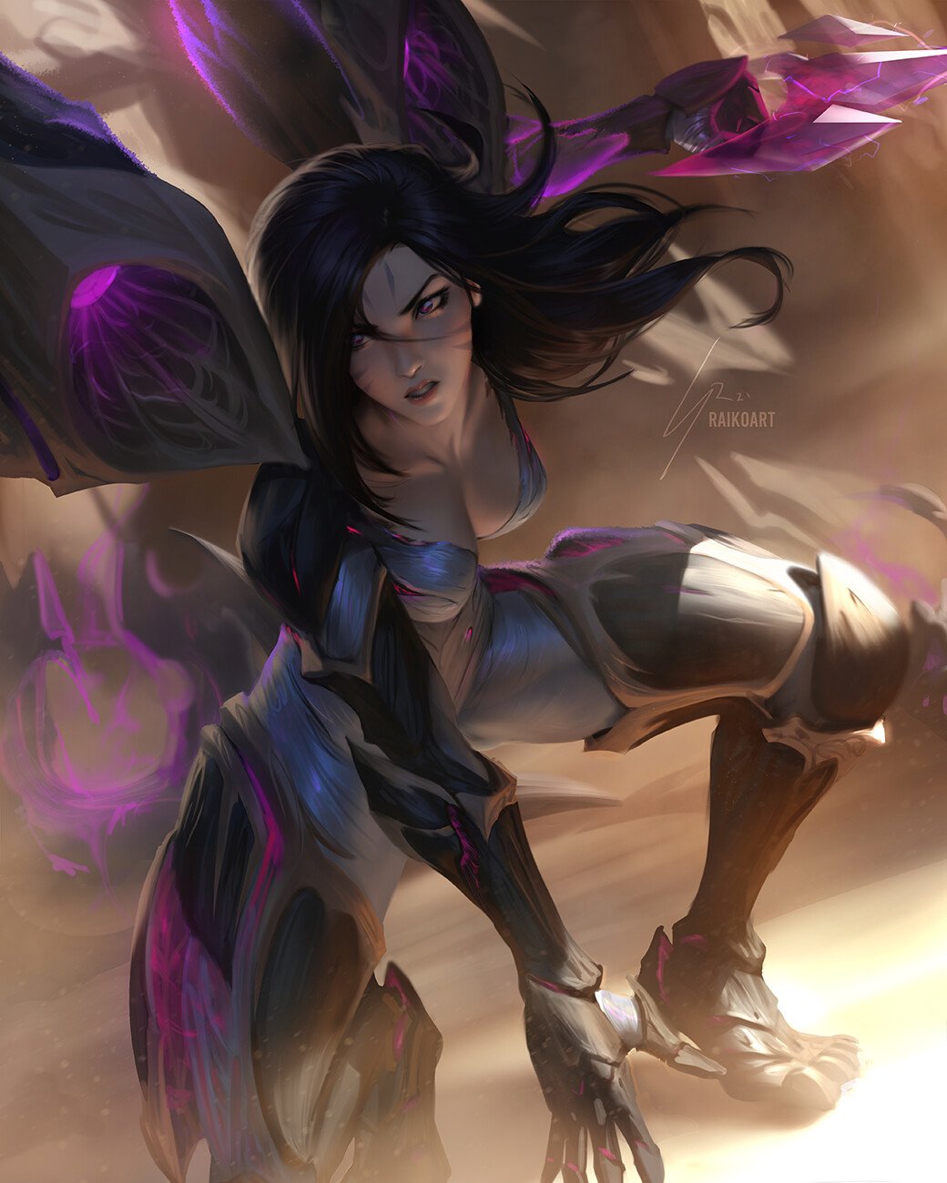 Download Kai'Sa (League Of Legends) Video Game League Of Legends Art
