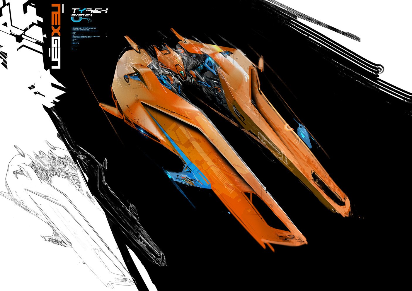 Download Sci Fi Spaceship Art