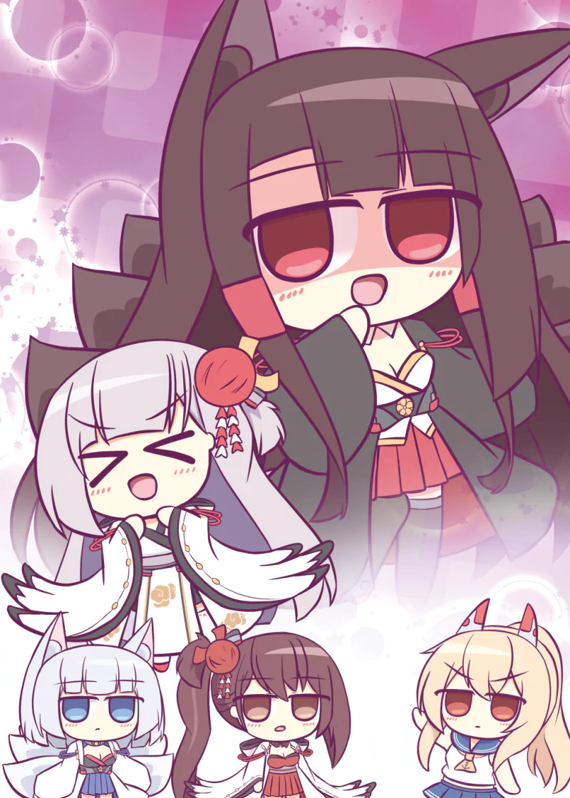 Shoukaku (Azur Lane) Ayanami (Azur Lane) Zuikaku (Azur Lane) Kaga (Azur Lane) Akagi (Azur Lane) Anime Azur Lane Image