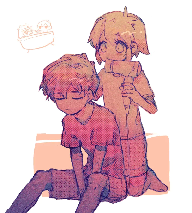 Basil (Omori) Sunny (Omori) OMORI video game Image