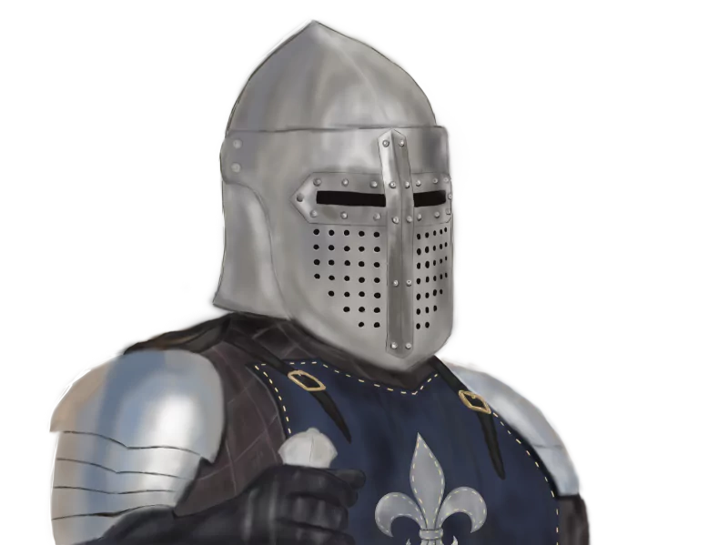  French Knight illustration V1