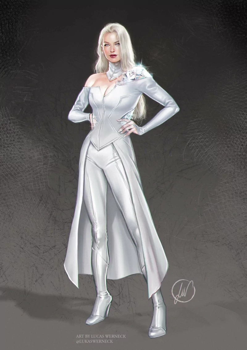 blonde Emma Frost Comic X-Men Image