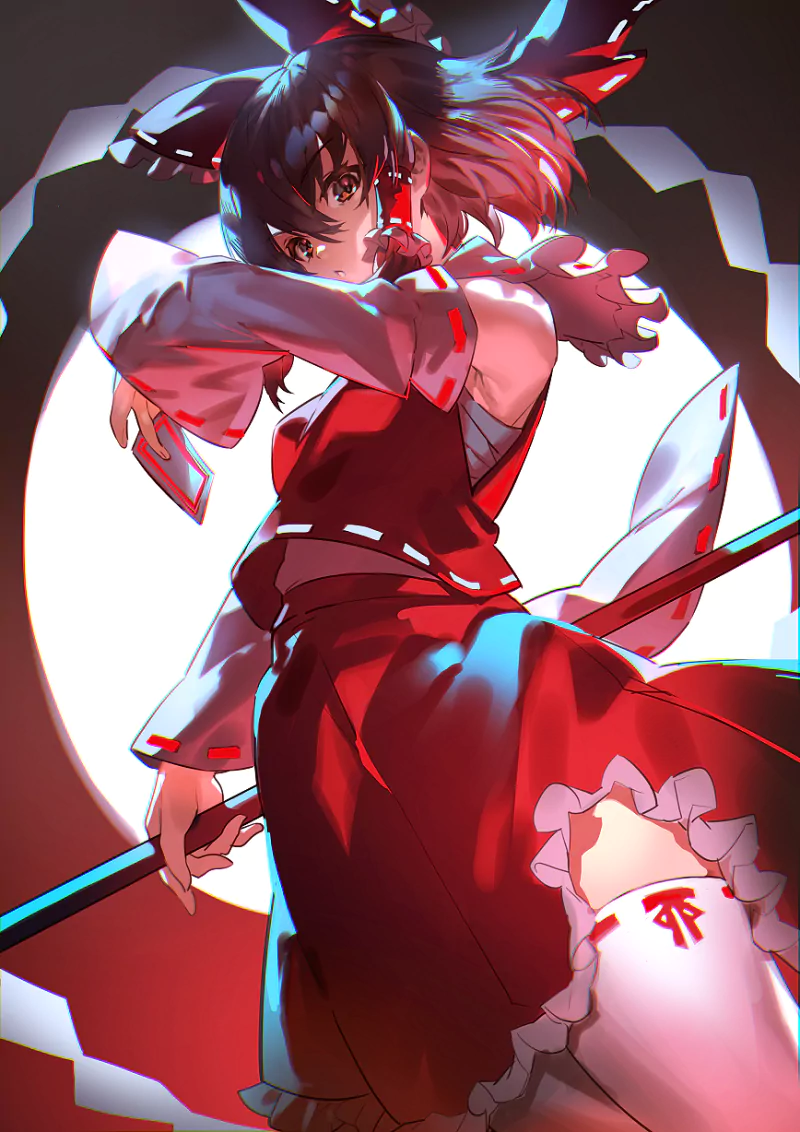 Reimu Hakurei Anime Touhou Image