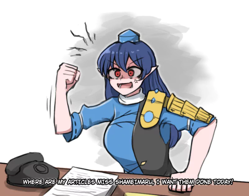 Megumu Iizunamaru Anime Touhou Image