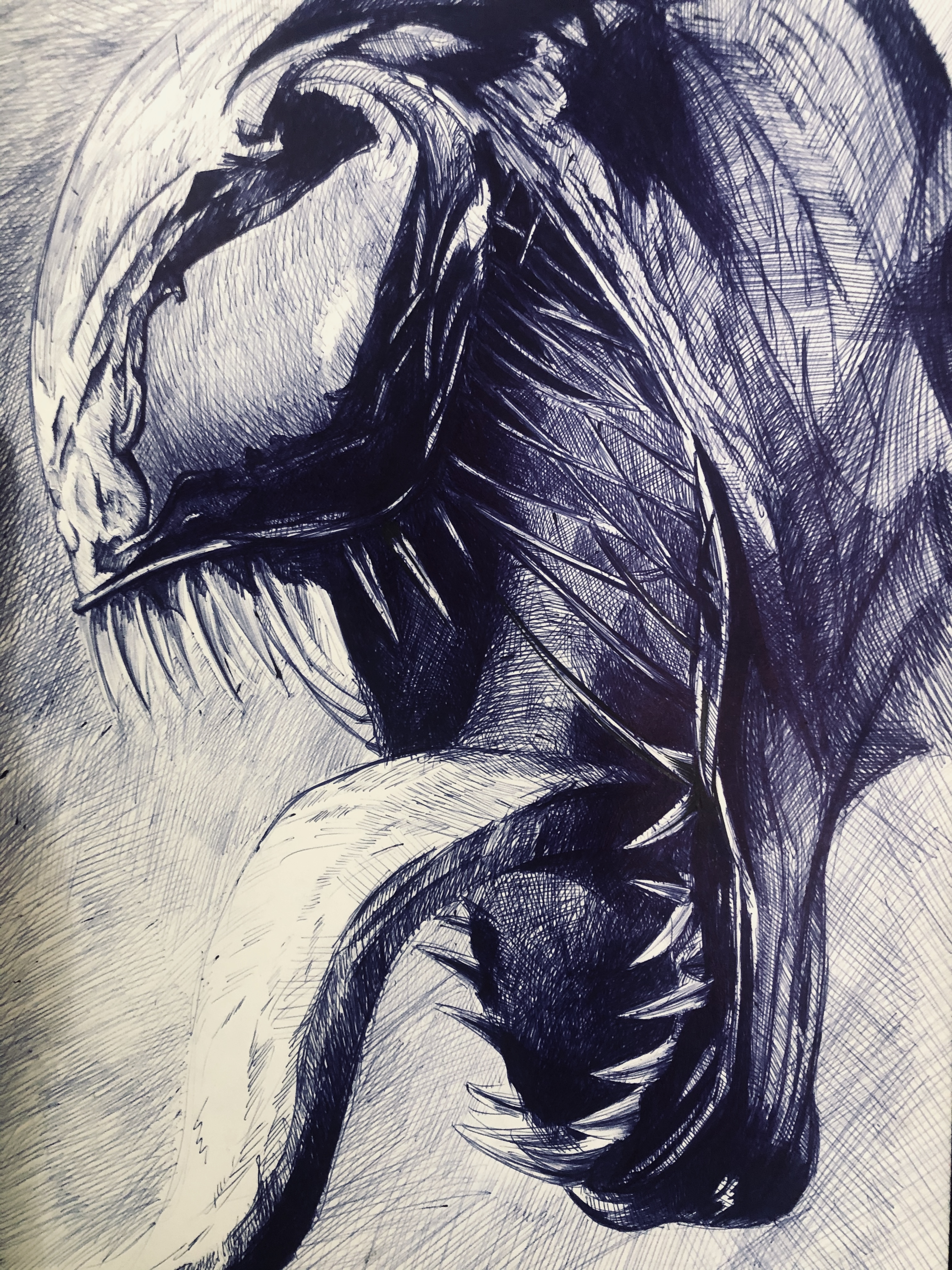 Venom Art by Iongherbovitan