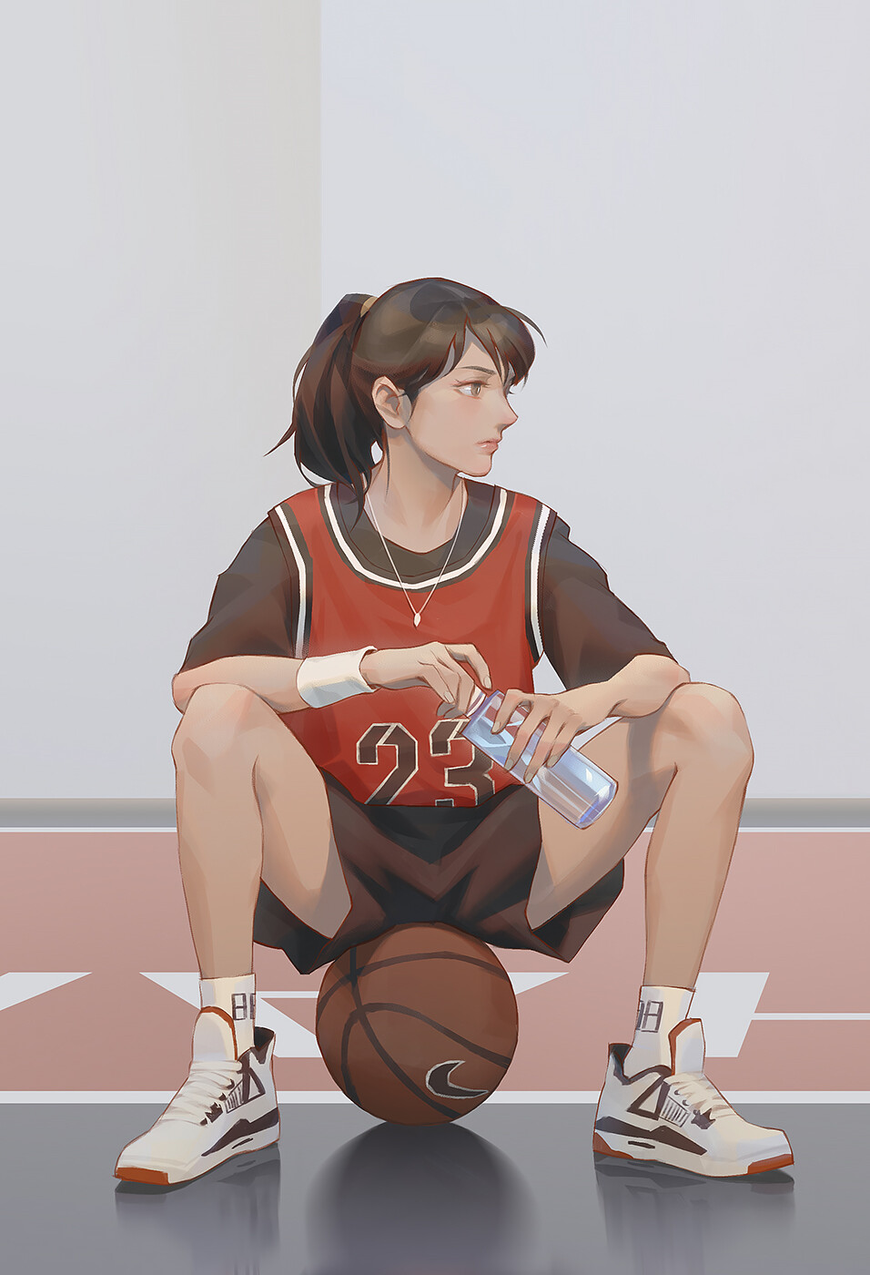 Basketball Art by Ye Shuhang