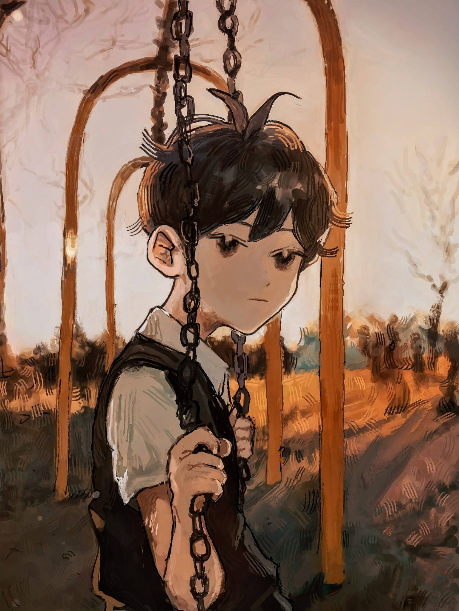 OMORI Art by rootmoyashi