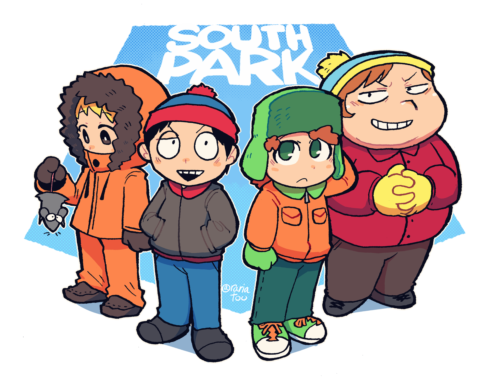 South Park Art by rariatoo