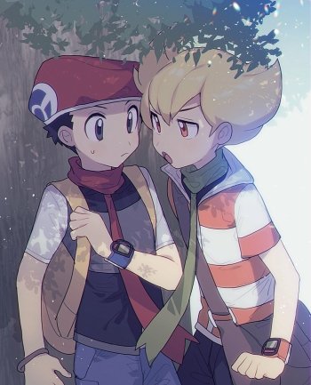 Lucas and Dawn just starting out  rpokemon