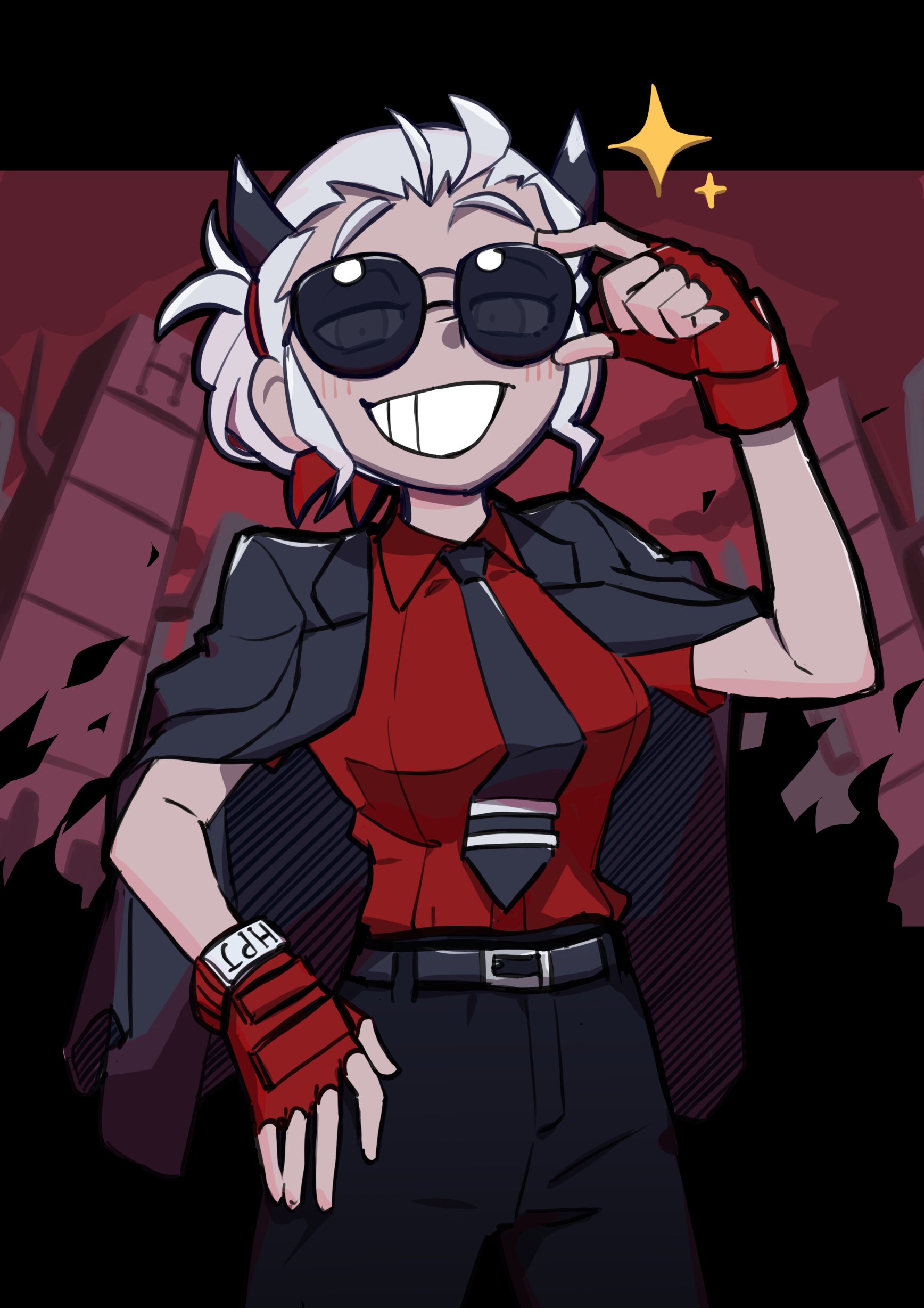 Download Justice (Helltaker) Video Game Helltaker Art