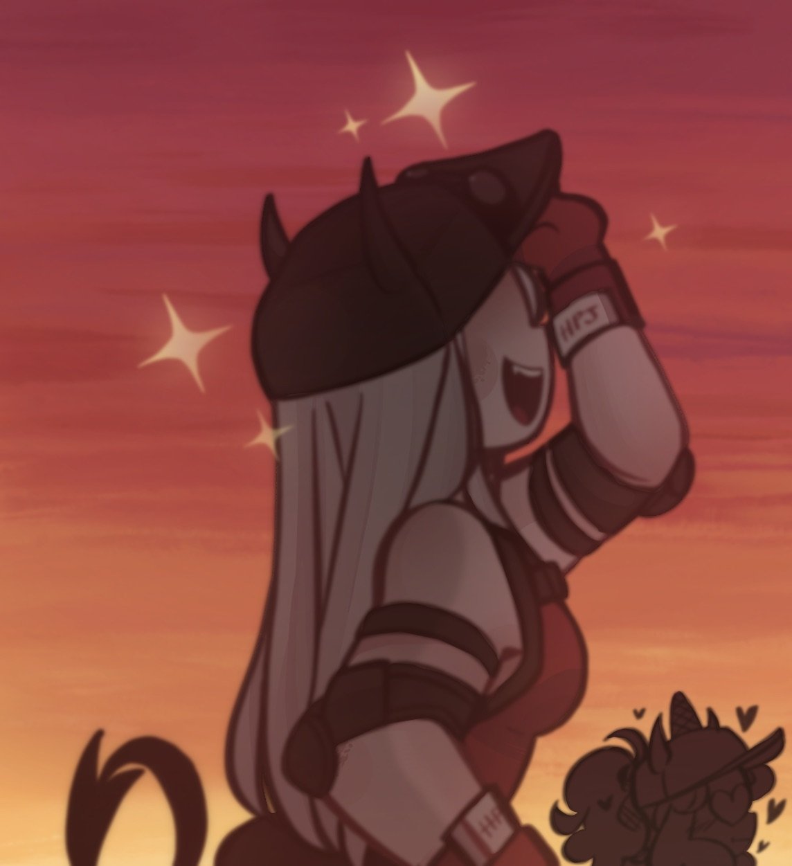 Download Modeus (Helltaker) Justice (Helltaker) Video Game Helltaker Art