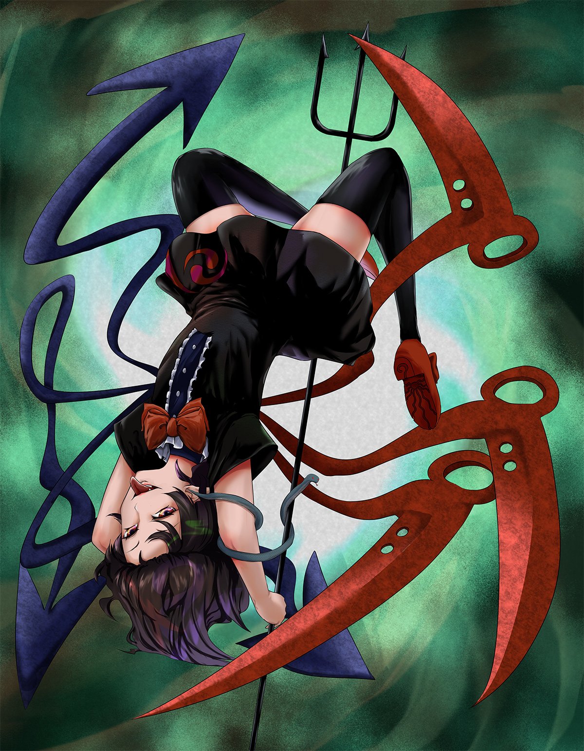 Download Nue Houjuu Anime Touhou Art