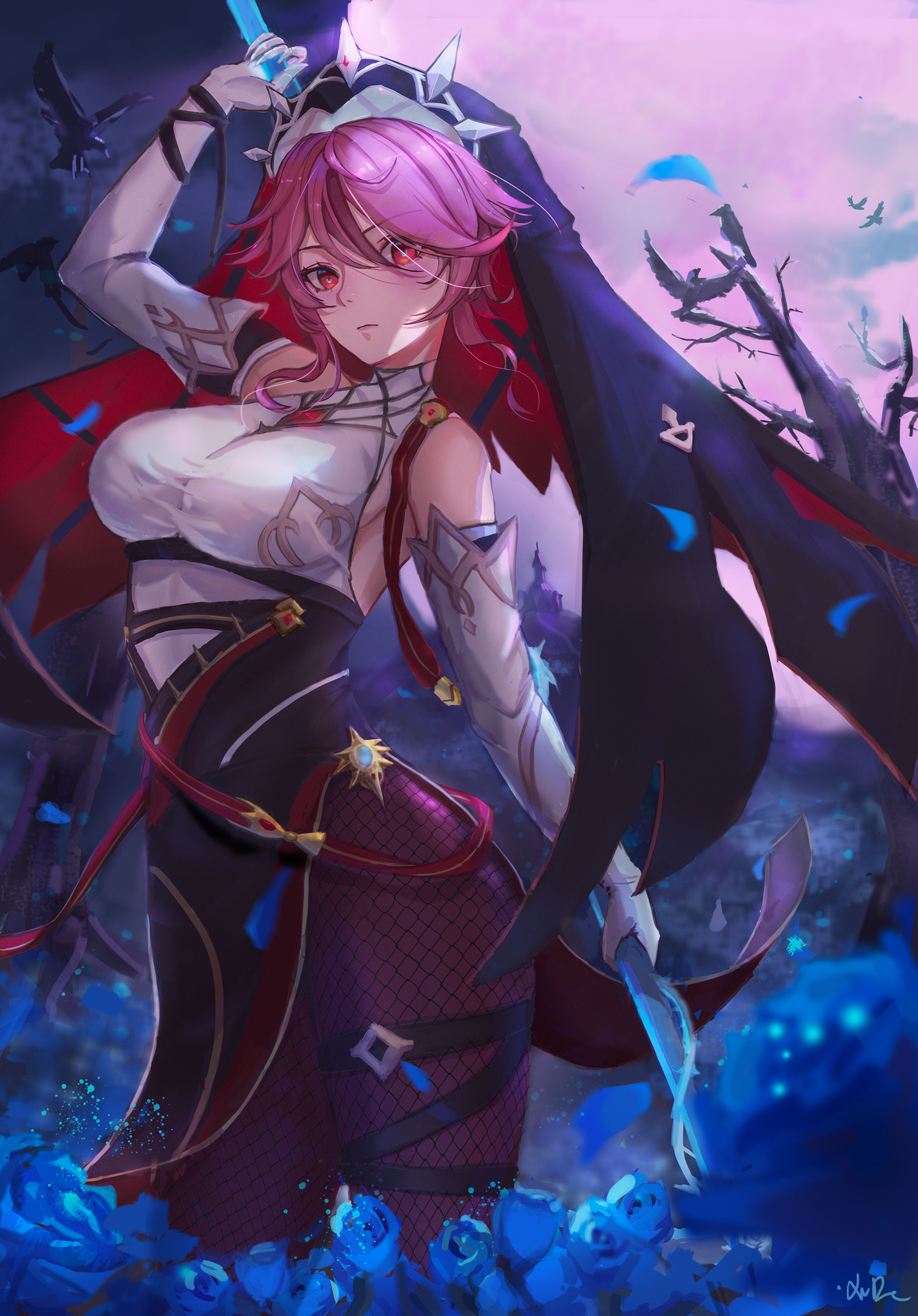 Download Rosaria (Genshin Impact) Video Game Genshin Impact Art