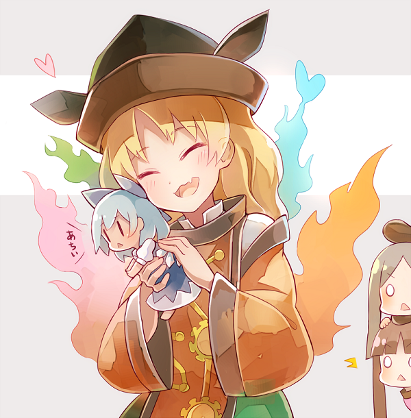 Download Satono Nishida Mai Teireida Cirno (Touhou) Okina Matara Anime Touhou Art