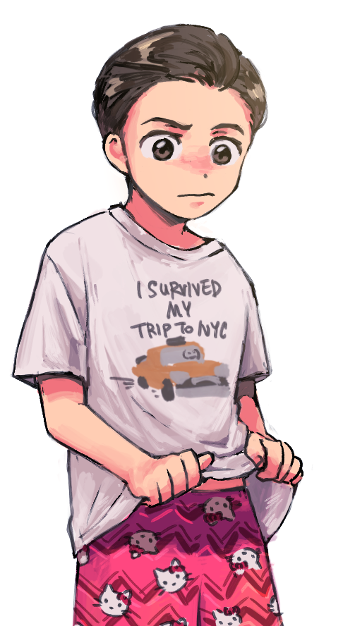 Download Hello Kitty Shirt Pajamas Peter Parker Movie Spider-Man: Homecoming Art