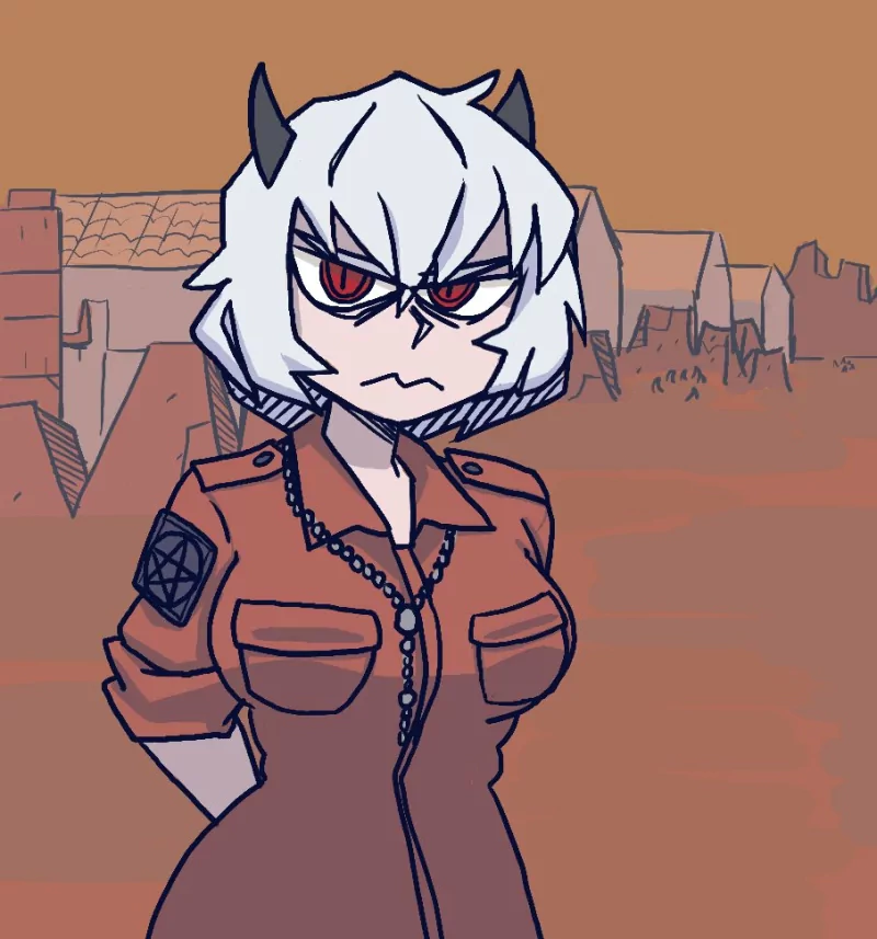 Malina (Helltaker) video game Helltaker Image