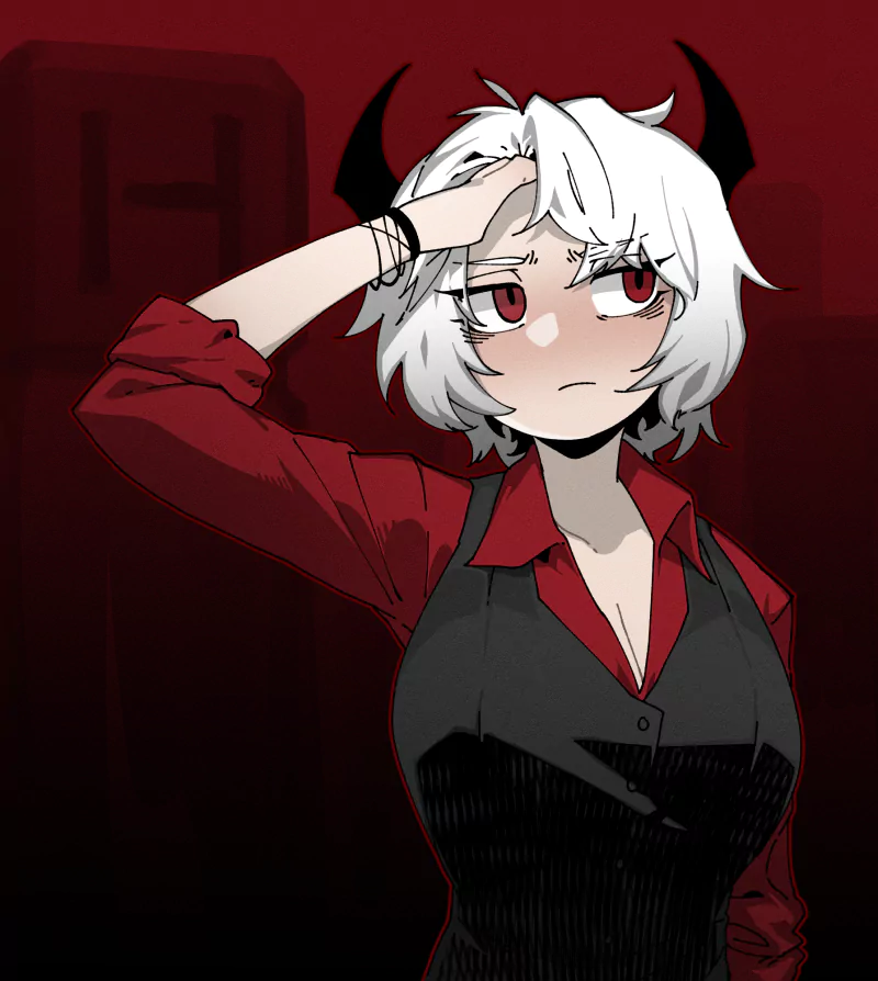 Malina (Helltaker) video game Helltaker Image