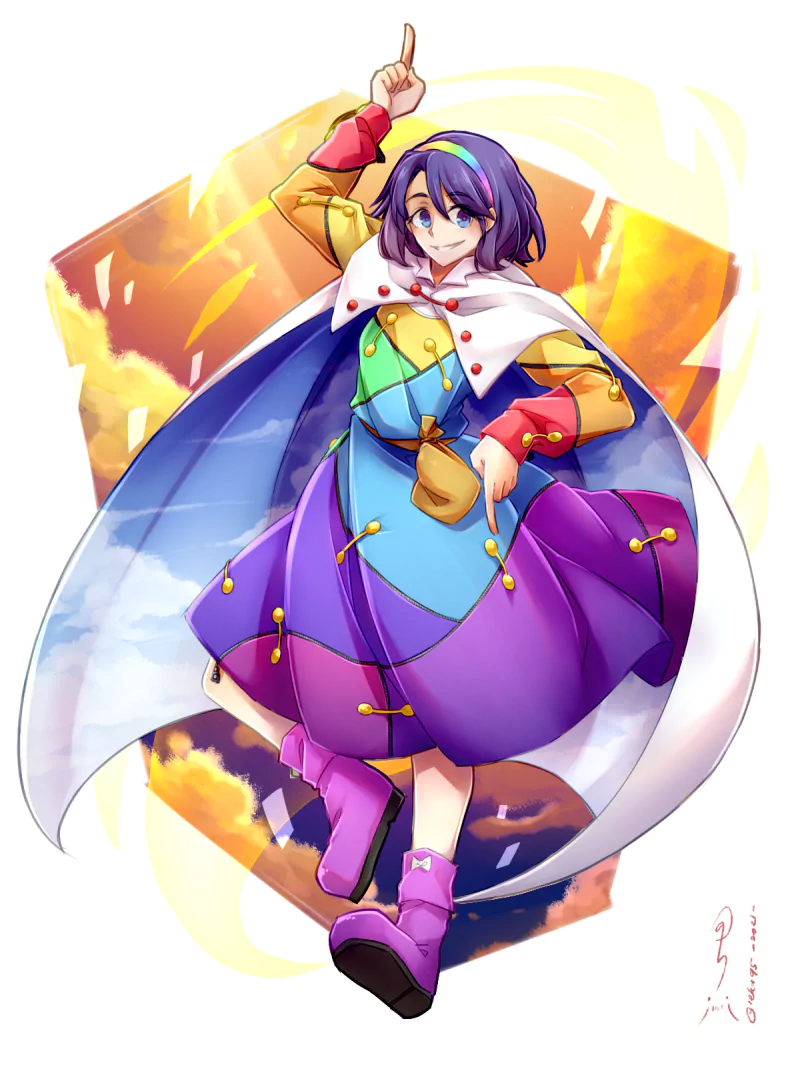 Chimata Tenkyuu Anime Touhou Image