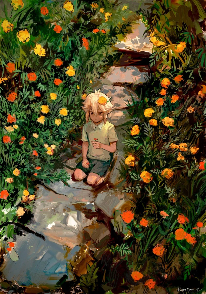 flower Basil (Omori) OMORI video game Image