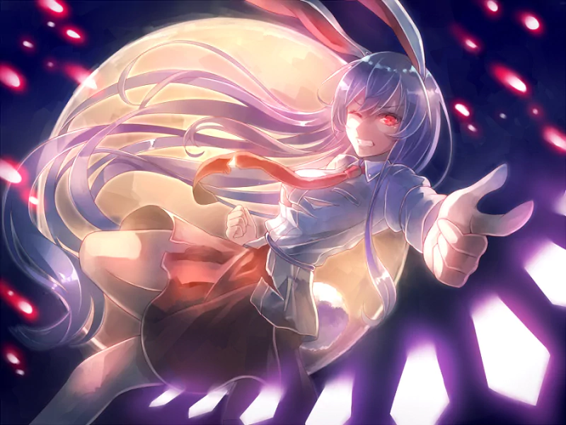 Reisen Udongein Inaba Anime Touhou Image