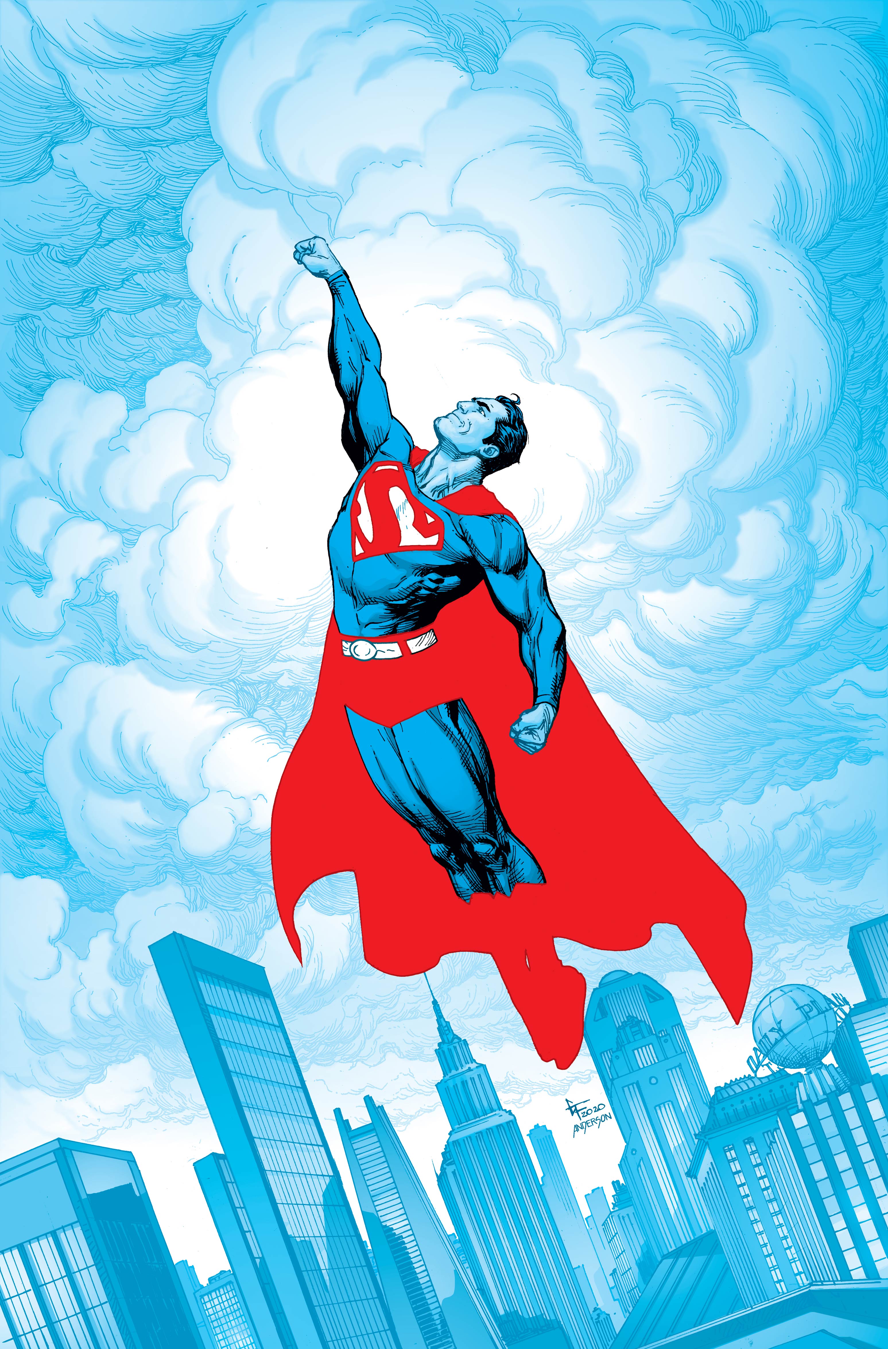 Superman: Red & Blue Art