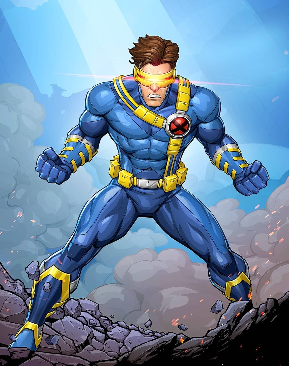 X-Men Art by Patrick Brown