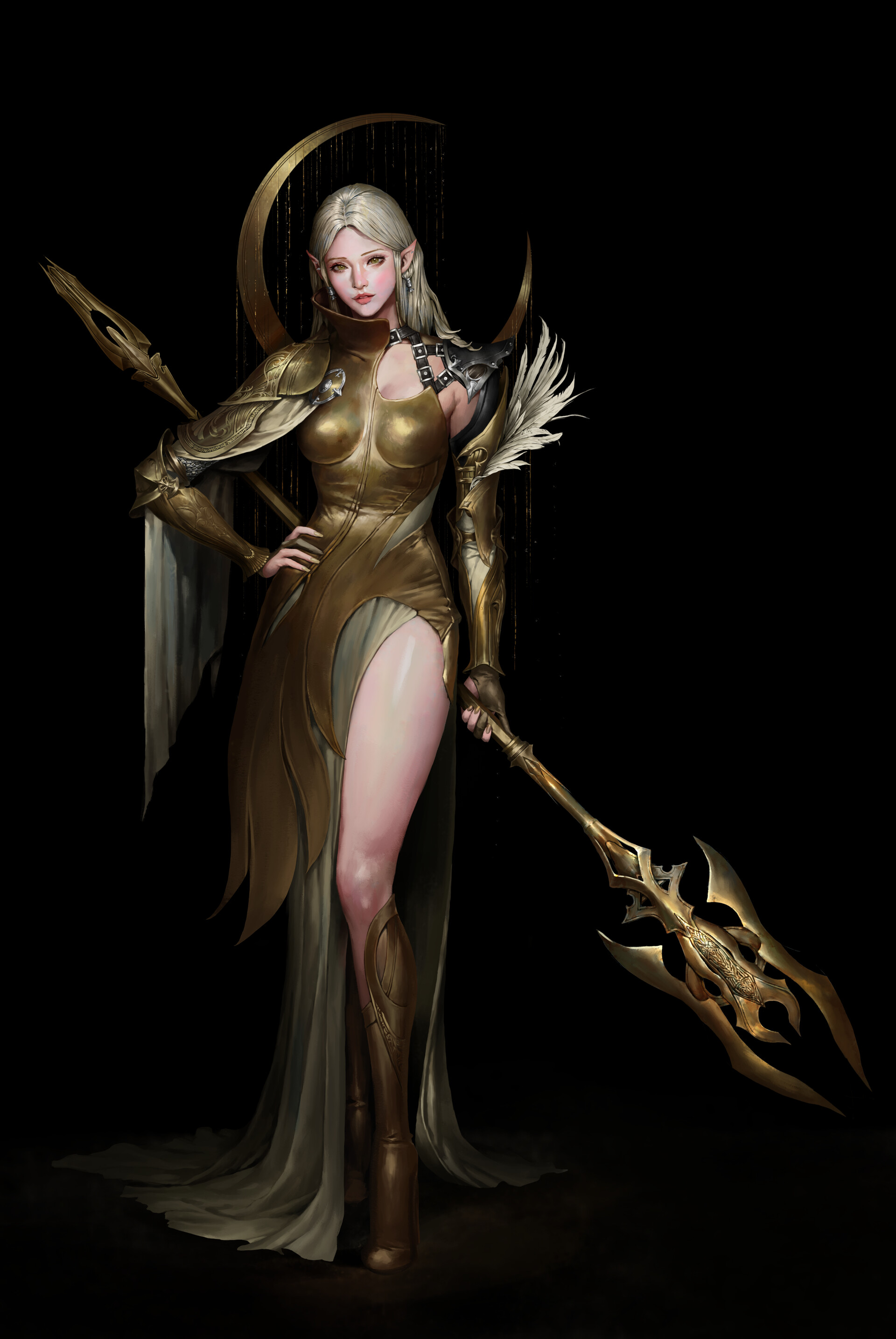 Fantasy Women Warrior Art by Yongsub Song