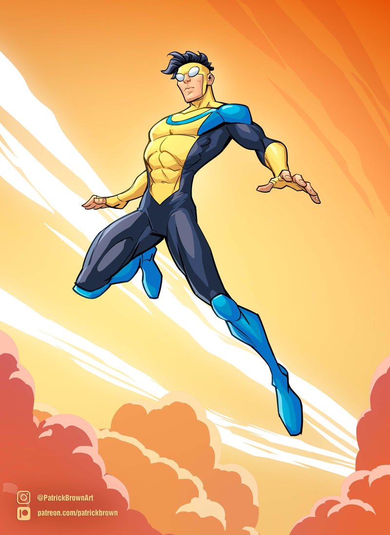 TV Show Invincible Art by Patrick Brown