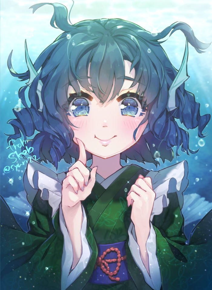 Download Wakasagihime (Touhou) Anime Touhou Art