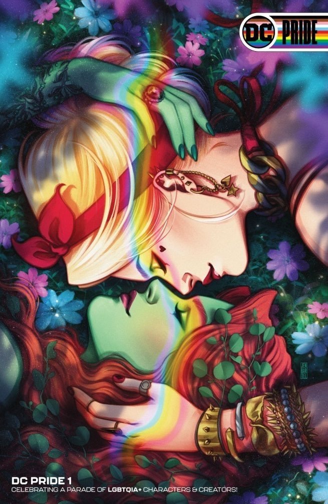 Download Poison Ivy Harley Quinn DC Comics Comic DC Pride Art