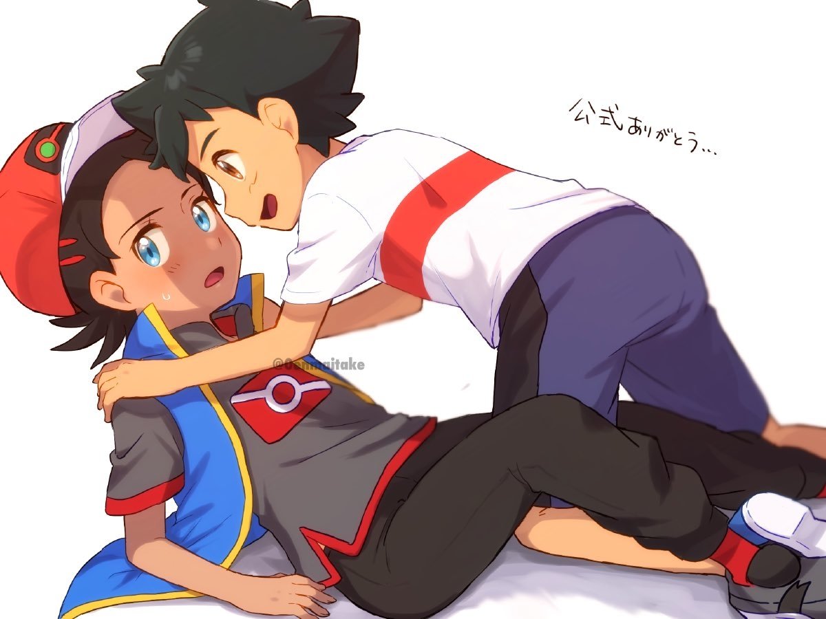 Download Black Hair Cap Goh (Pokémon) Ash Ketchum Anime Pokemon Art