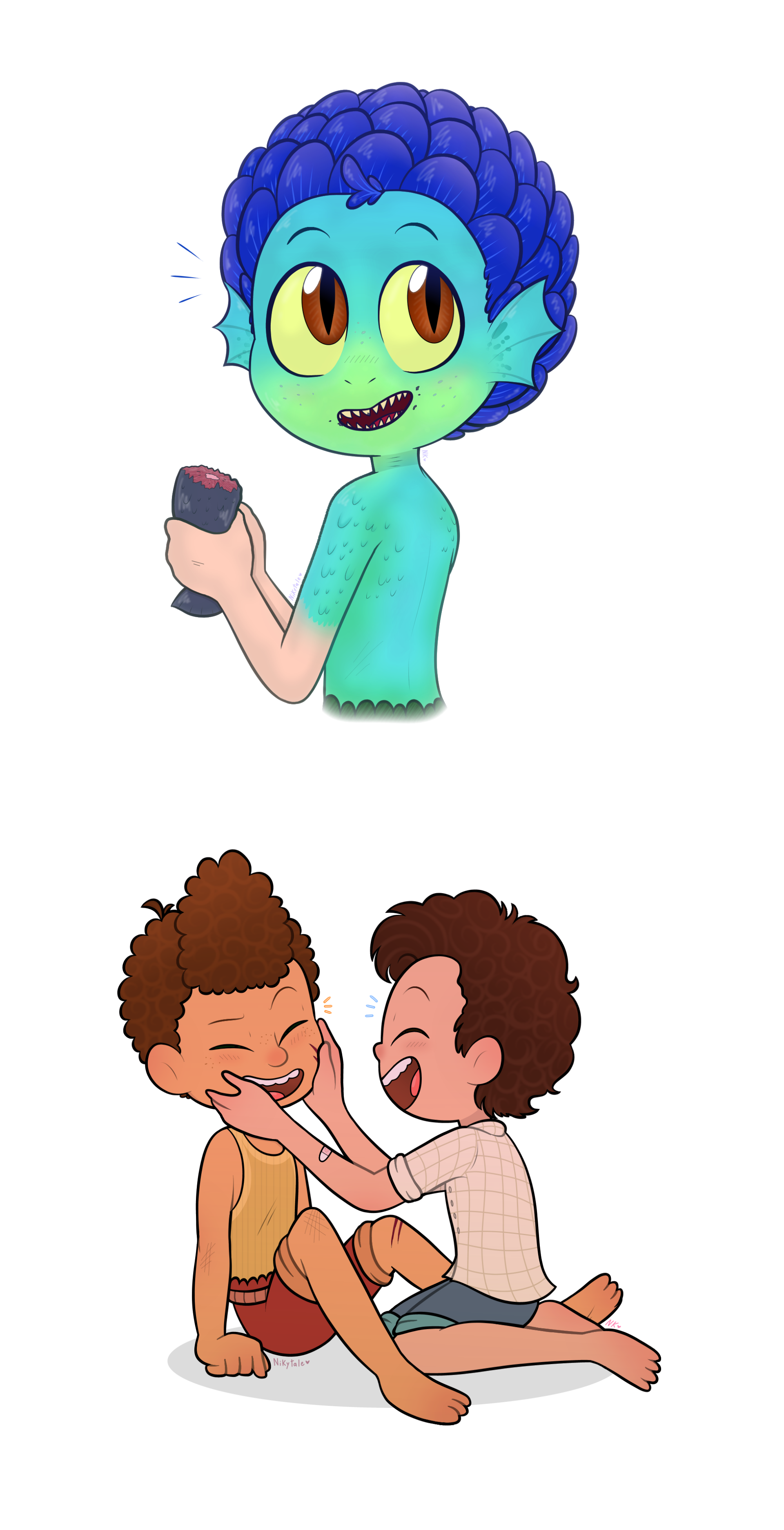 Download Alberto Scorfano Luca Paguro Movie Luca Art