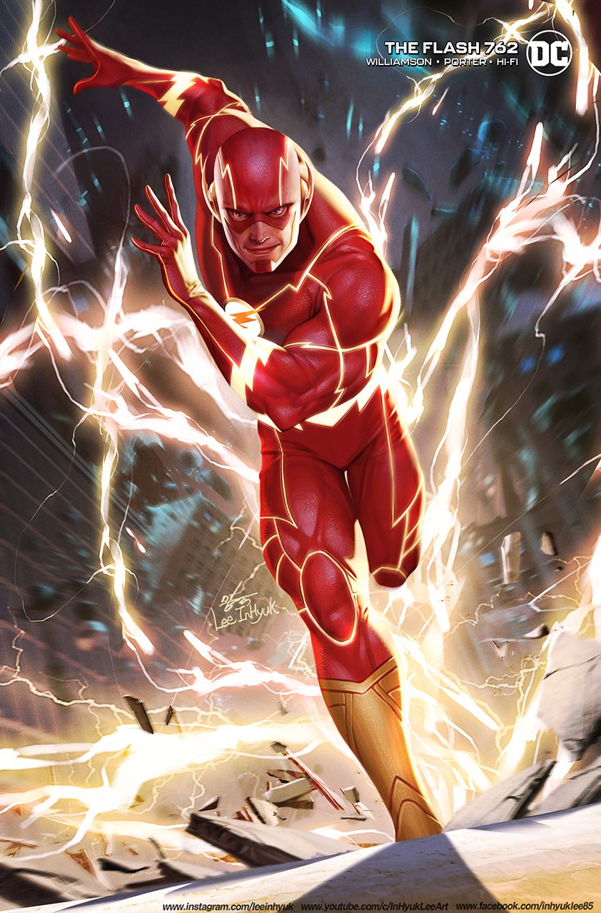 Download DC Comics Barry Allen Comic Flash Art