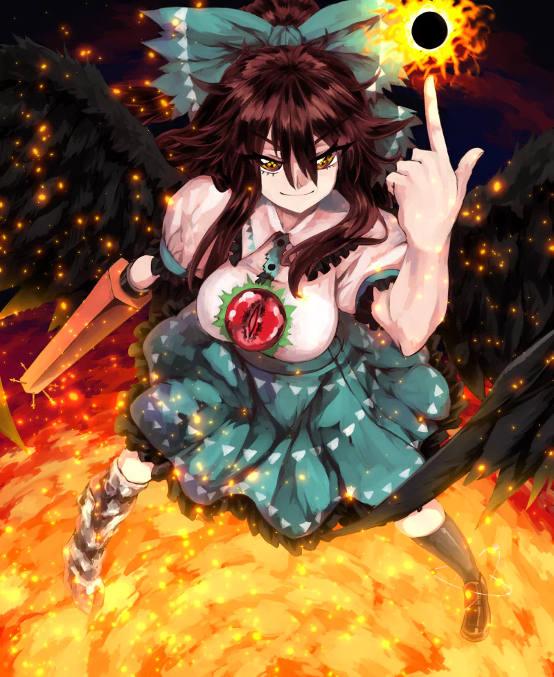 Utsuho Reiuji Anime Touhou Image