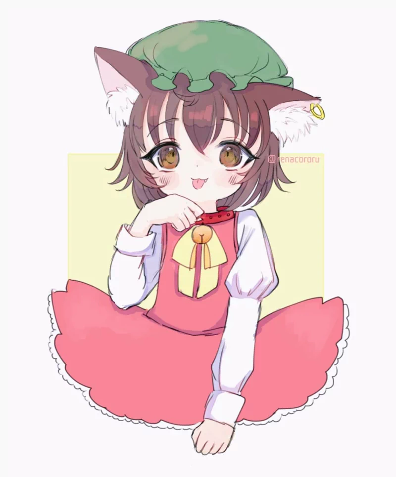 Chen (Touhou) Anime Touhou Image