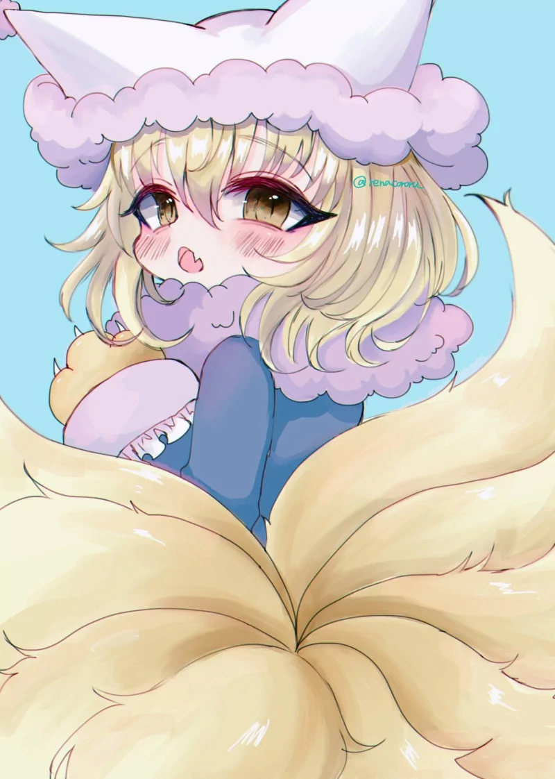 Ran Yakumo Anime Touhou Image