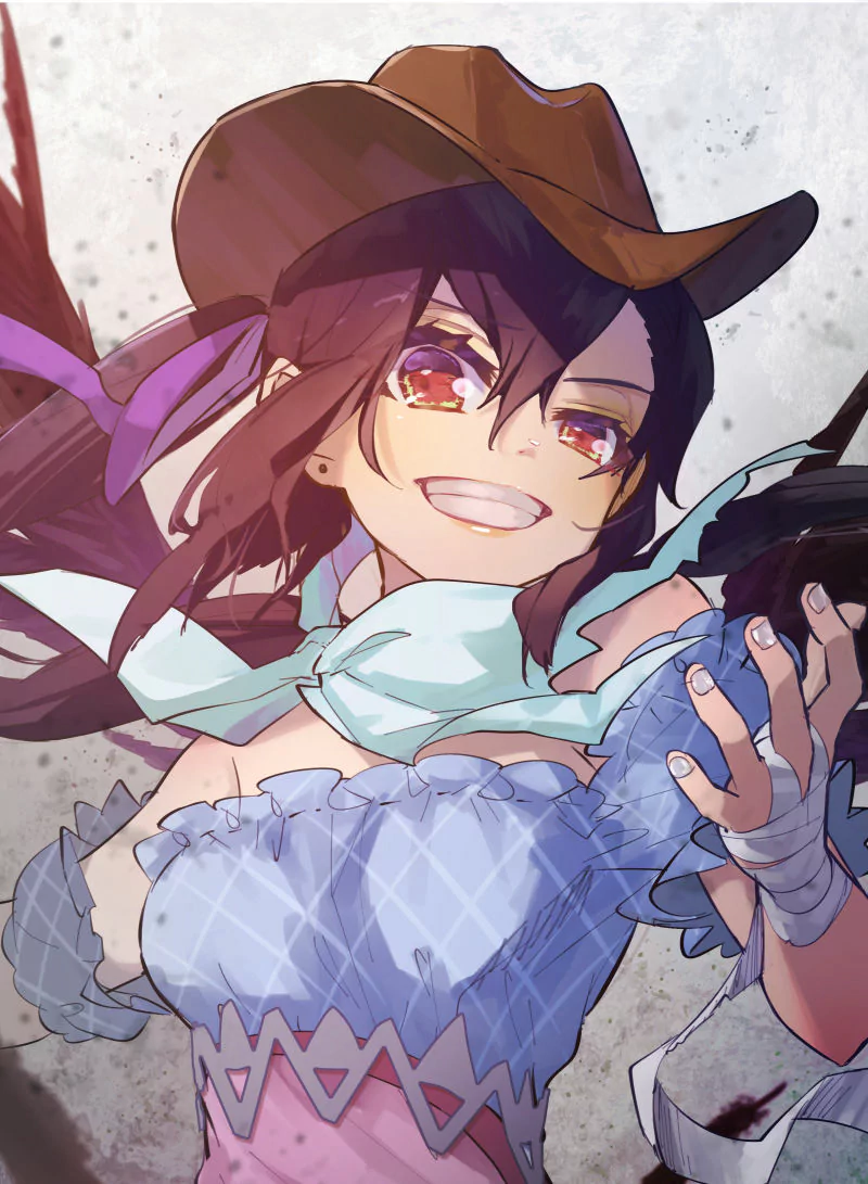 Saki Kurokoma Anime Touhou Image