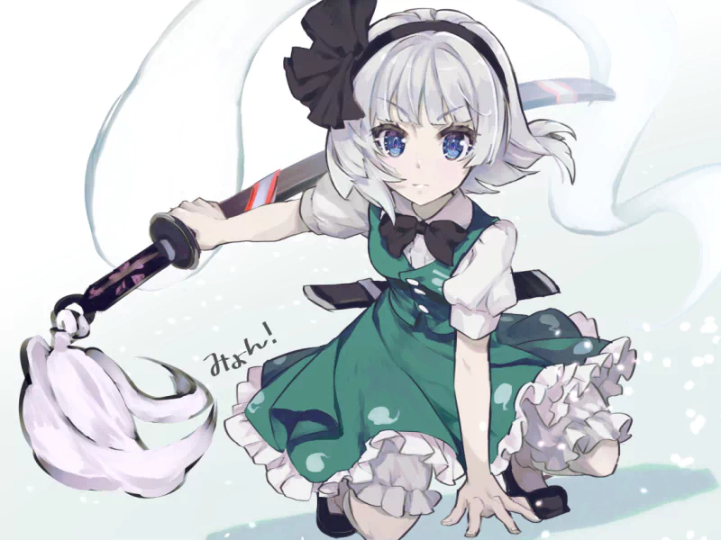 Youmu Konpaku Anime Touhou Image