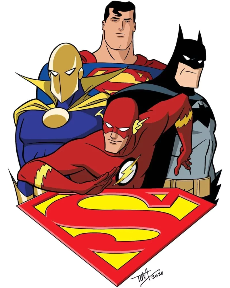 superman logo Wally West Doctor Fate (DC Comics) Flash Batman Superman TV Show Superman: The Animated Series Image