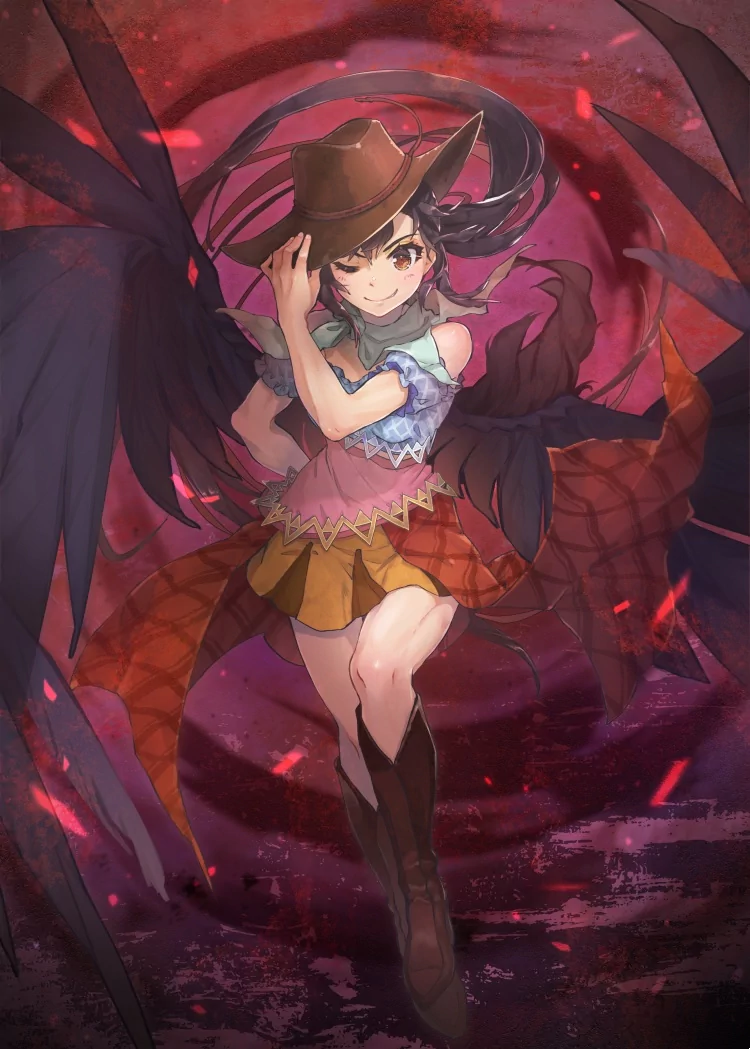 Saki Kurokoma Anime Touhou Image
