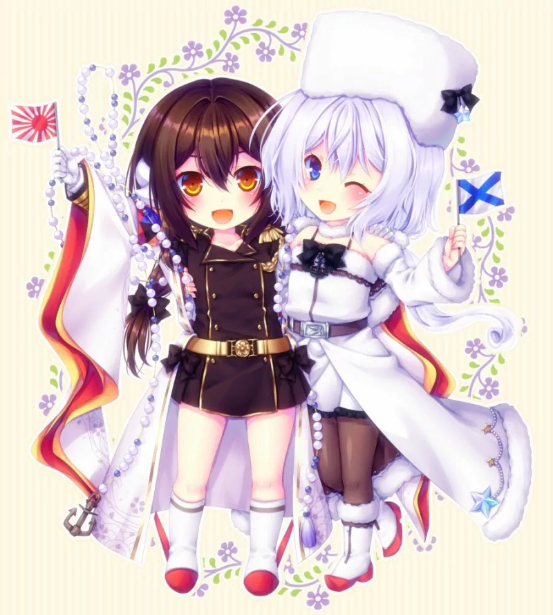 Avrora (Azur Lane) Mikasa (Azur Lane) Anime Azur Lane Image