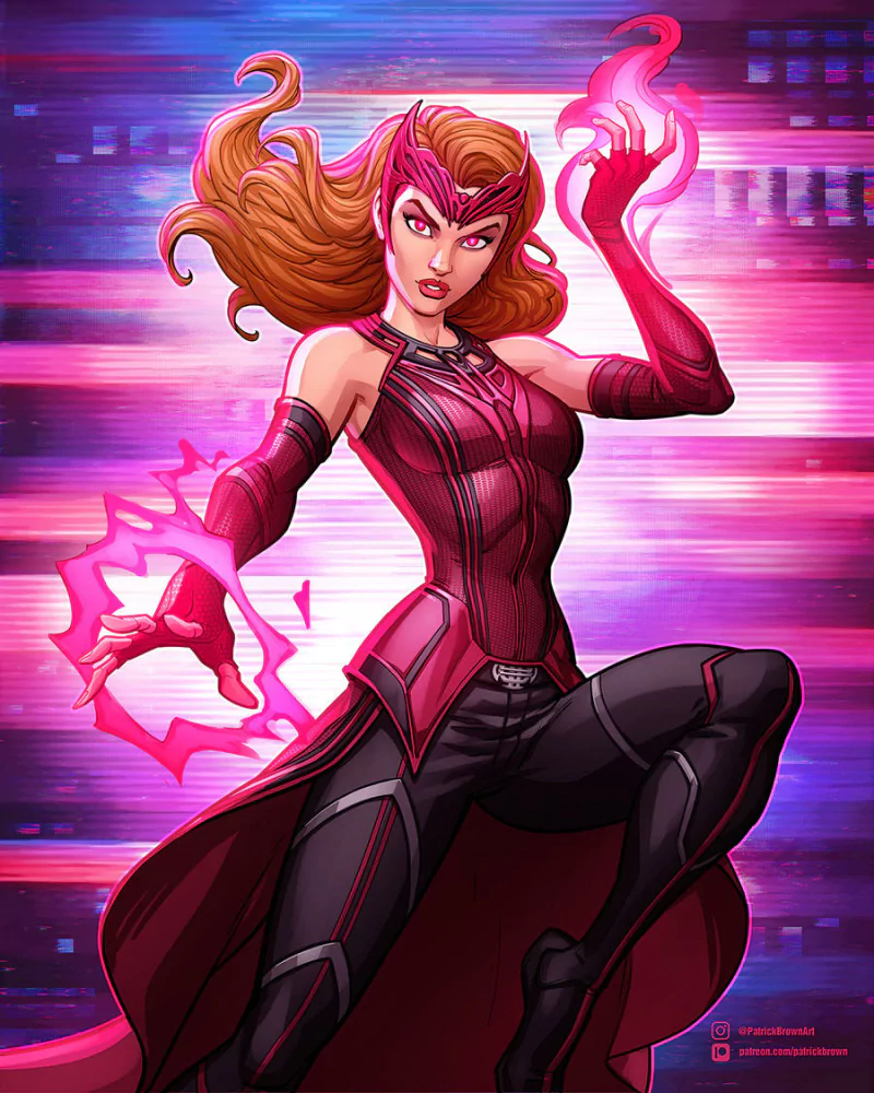 Scarlet Witch Wanda Maximoff TV Show WandaVision Image