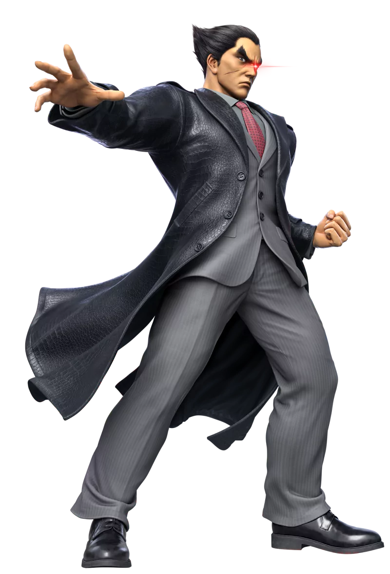  Tuxedo Kazuya Render From Super Smash Bros Ultimate