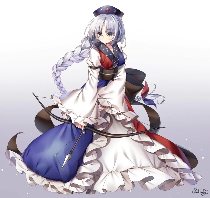Eirin Yagokoro Anime Touhou Image