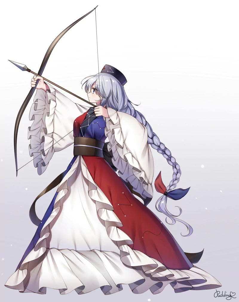 Eirin Yagokoro Anime Touhou Image