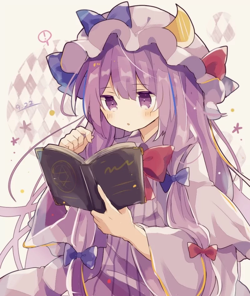 Patchouli Knowledge Anime Touhou Image