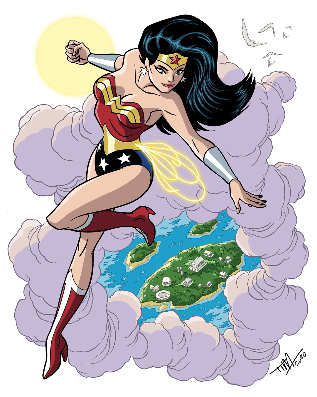 Wonder Woman Art by timlevins