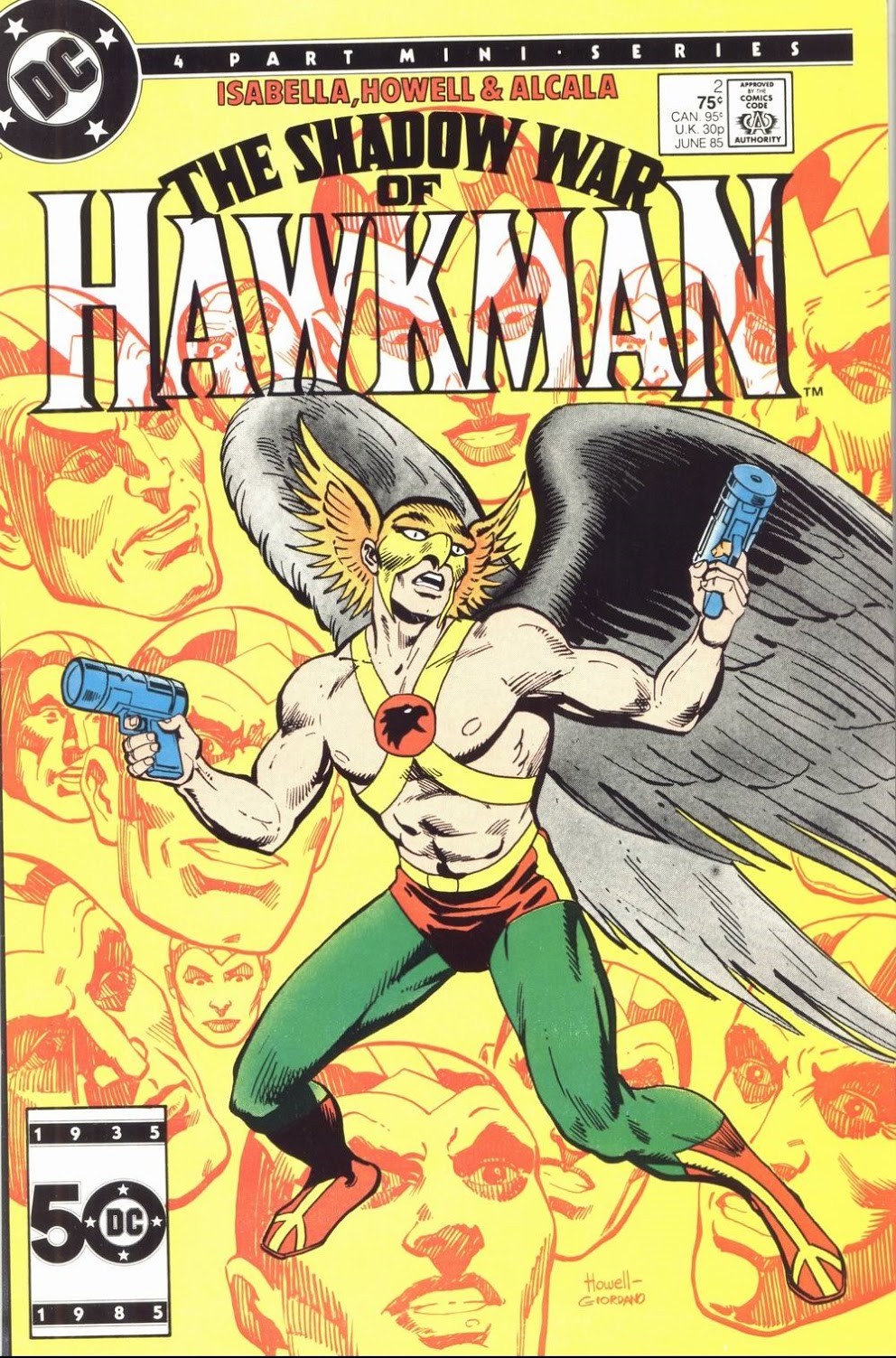 The Shadow War of Hawkman Art