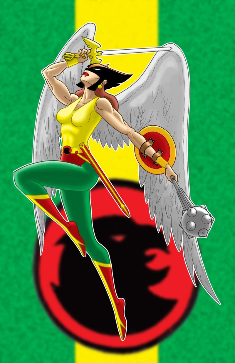 Hawkgirl Art by thuddleston