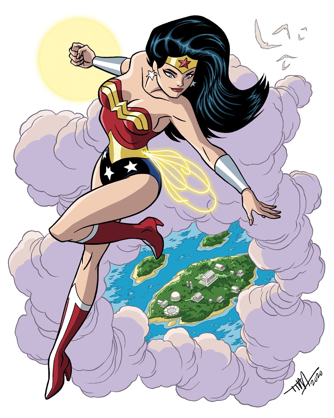 Download Diana Of Themyscira Lasso Of Truth DC Comics Comic Wonder Woman Art